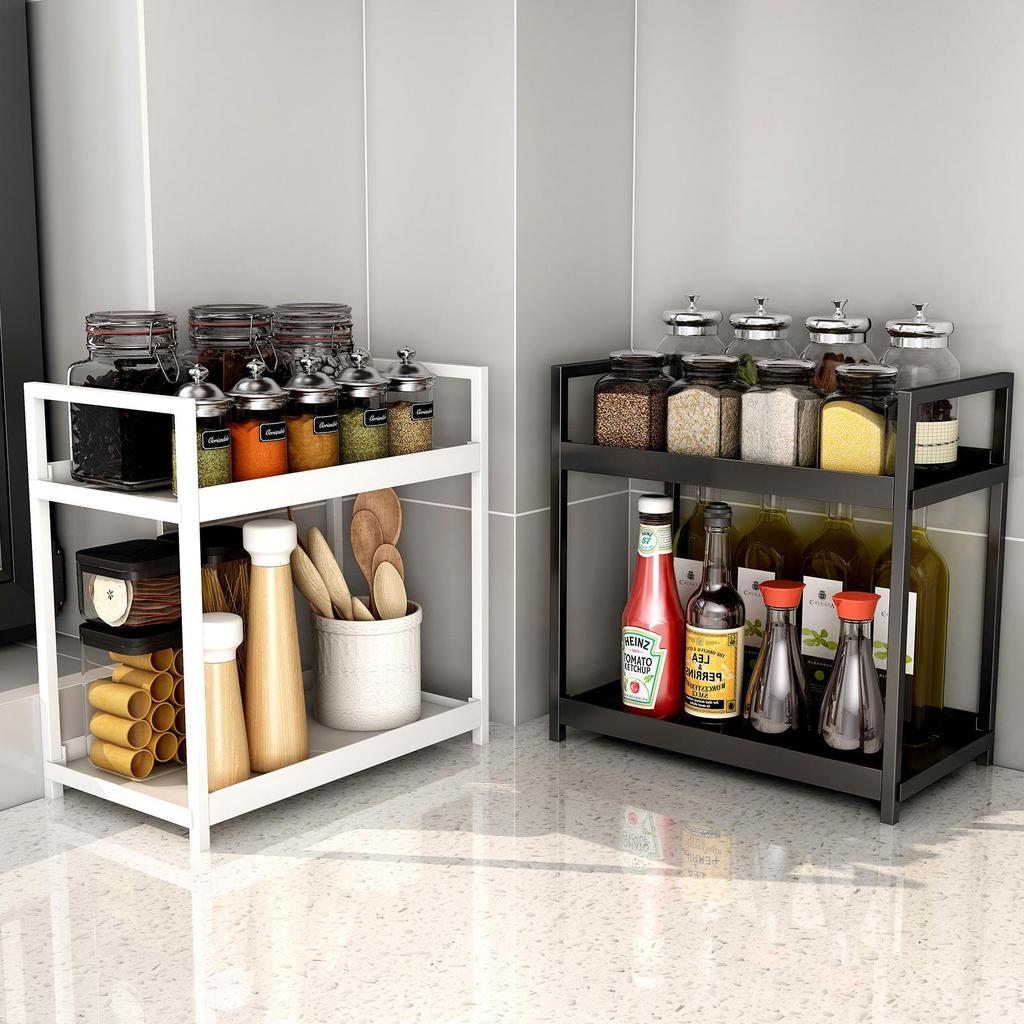 Multi-Purpose Kitchen and Bathroom Storage Rack for Spices & Cosmetics