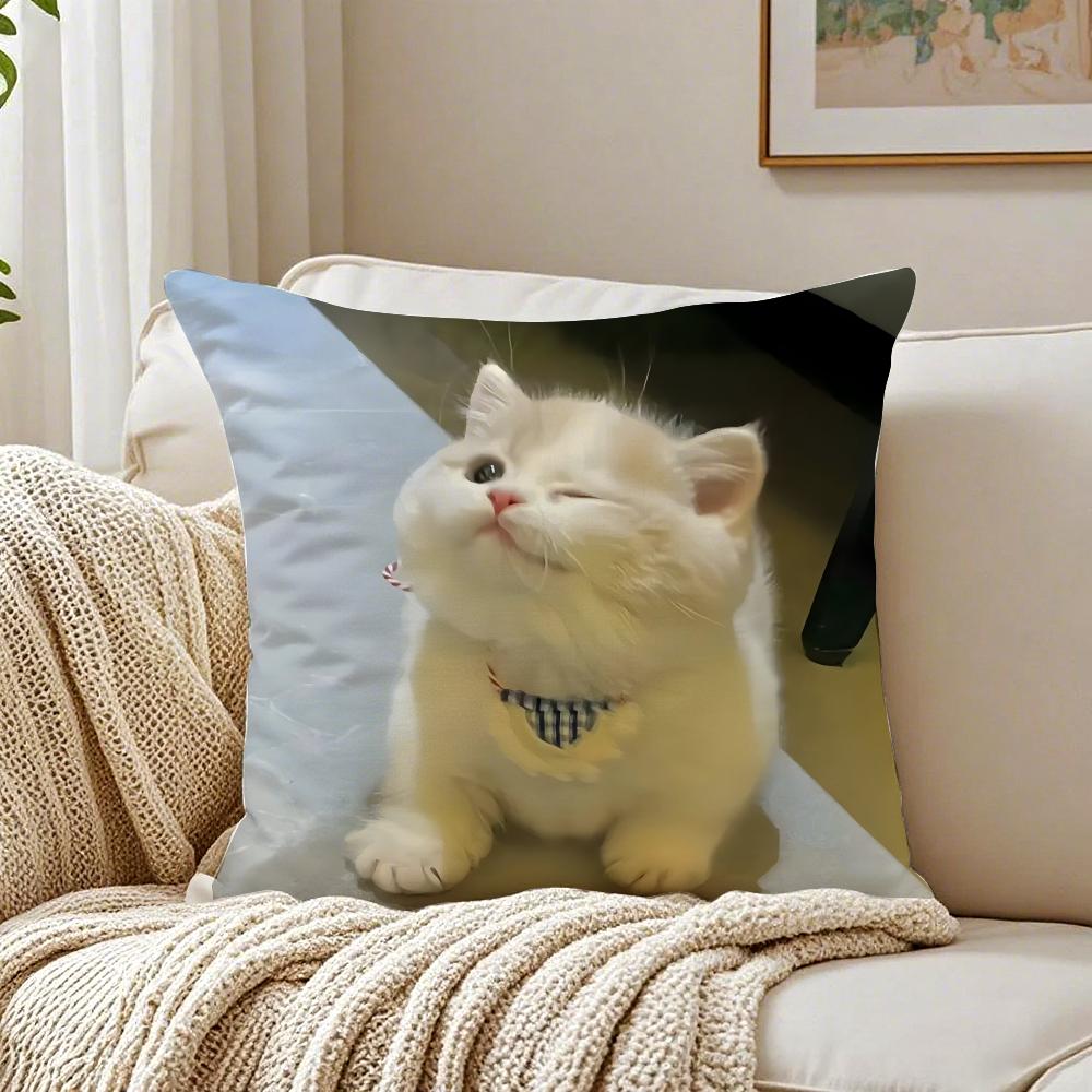 Funny And Interesting Animals Funs Cushion Cover Pillowcase Antidustmite Living Room Sofa Decor Cushion Room