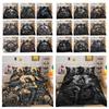 Beauty Skull Printed Bedding Cover Single Size Polyester Bedspreads High Ranking Soft Home Bedclothes