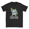 Awesome Portland Frog Resist T-Shirts for Men Crewneck 100% Cotton T Shirts Short Sleeve Tees Plus Size Clothing