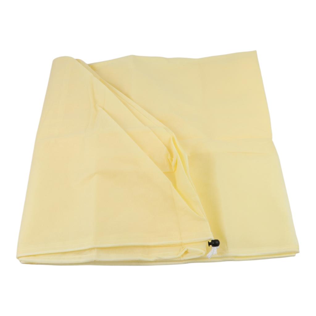 Plant protection covers 2 set for winter with adjustable drawstring fits pots 126x61x50cm made of sturdy non woven fabric