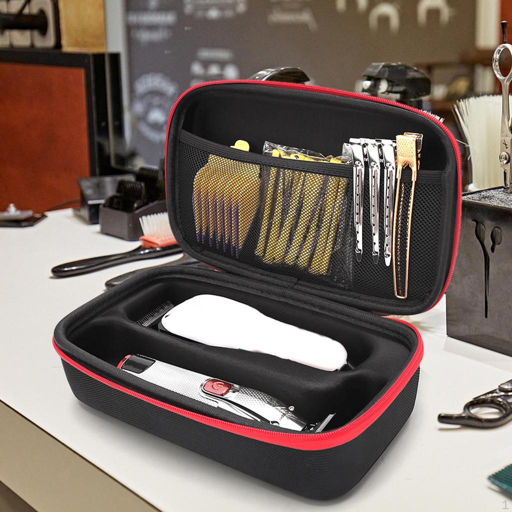 Mallette de transport pour barbier, organisateur de tondeuse, sac de rangement, voyage professionnel, équipement de Salon de coiffure pour hommes