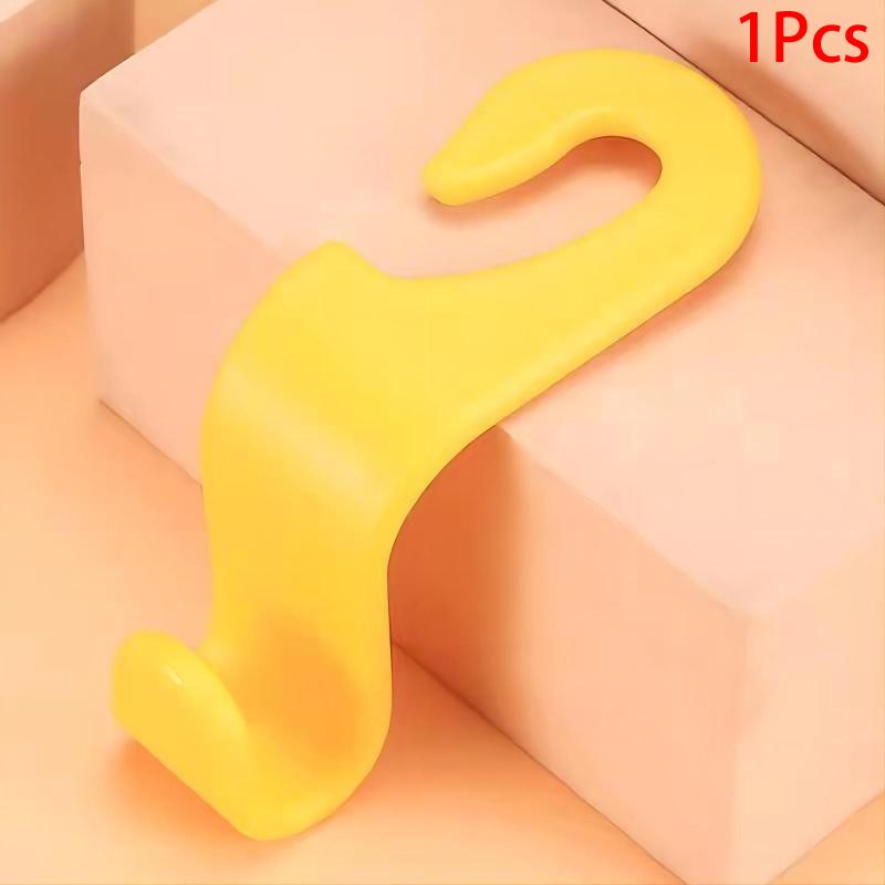 1/5 Pcs Hooks For Bags Car Clips Auto Fastener Hangers Car Storage Front Seat Headrest Organizer Holder Interior Accessories