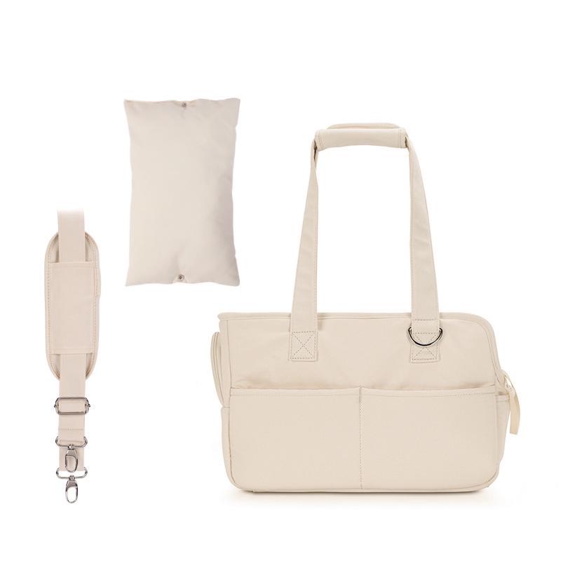 Korean Fashion Portable Pet Bag: Handheld, Crossbody, or Single Shoulder Backpack for Cats and Dogs – Breathable Design