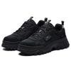 Fila Hike Leather Lace-Up Low-Top Dad Shoes Women Sneaker Black F12W134158FBK