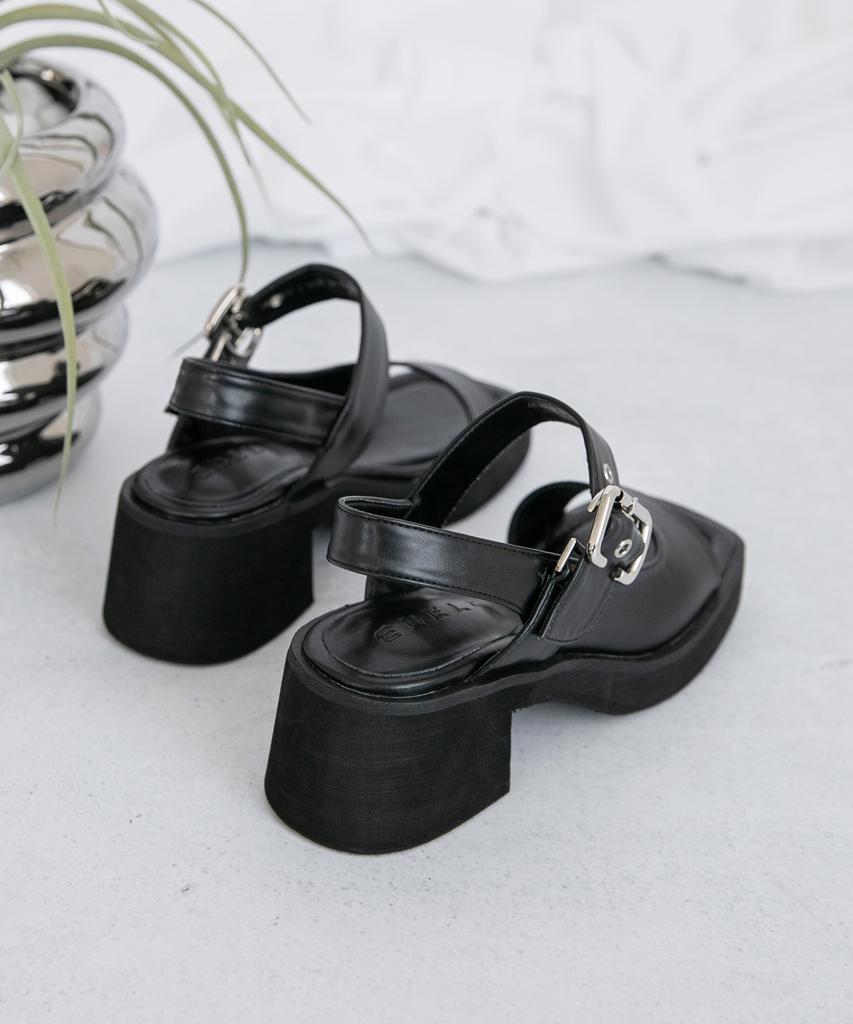 Edel9 Chase Buckle Platform Sandals 6Cm