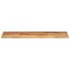 Table Top 100 x 20 x 3.8 cm Rectangular Rough Solid Mango Wood