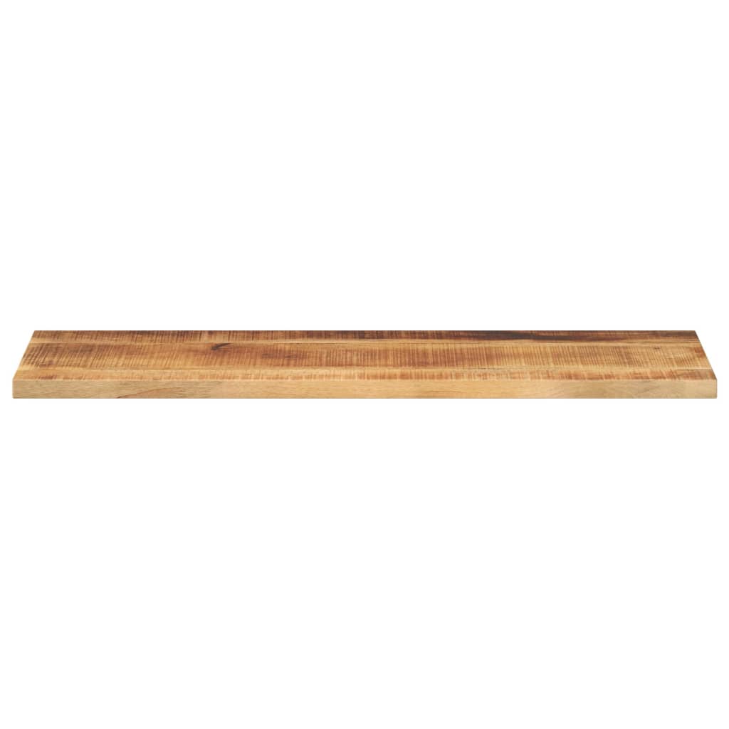 Table Top 100 x 20 x 3.8 cm Rectangular Rough Solid Mango Wood