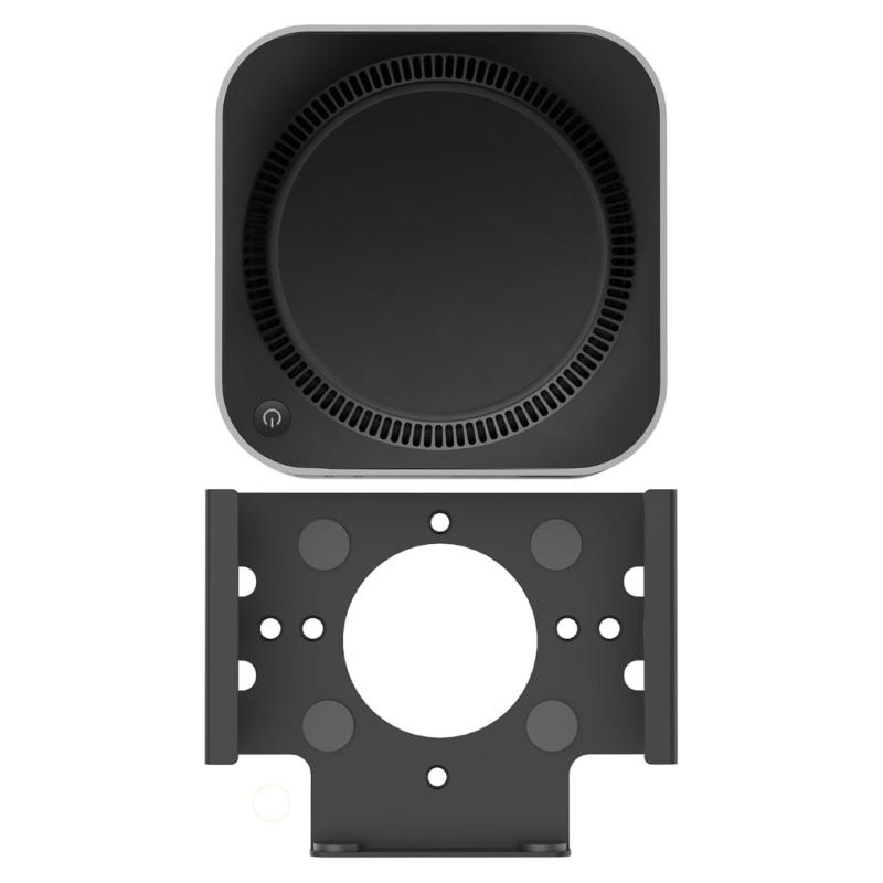 Metal Stand Durability For Mini Desktop Computer Under Desk And Screen Back Mounting Solution Space Saving