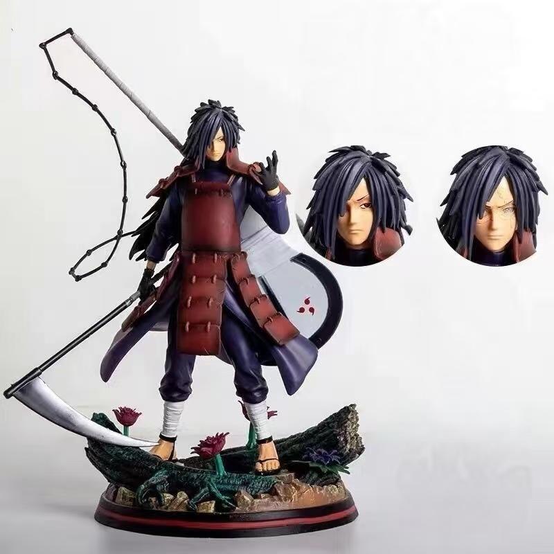 

Anime Naruto Uchiha Madara Akatsuki Figure PVC Statue Collectible Action Figure Model Toys Doll Decorative Gift