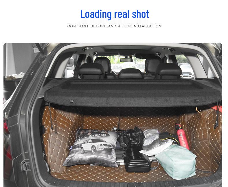 Trunk Partition & Sunshade Curtain for Skoda Kamiq/Karoq/Scala/Fabia