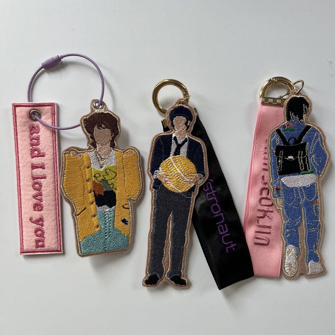 

[Б/У] Вышитый брелок BTS