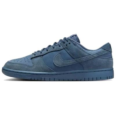 Nike Scarpe Skateboard Dunk in Pelle Basse da Uomo Blu IB6651-400