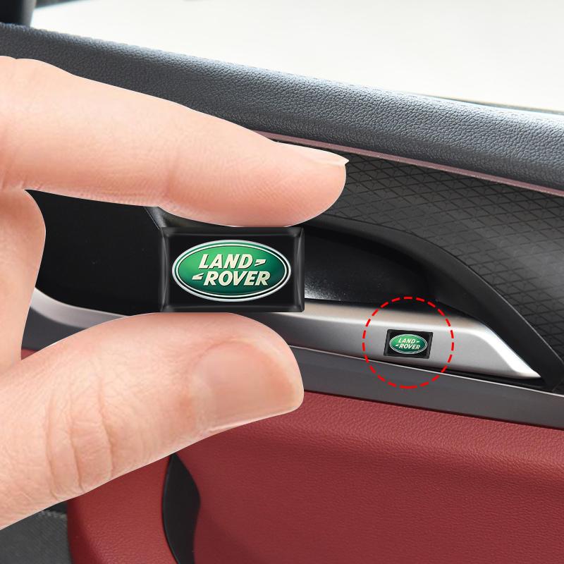 Auto Styling 3D Epoxid Auto Lenkrad Armaturenbrett Dekorationsaufkleber für Land Rover SVR Discovery Velar Defender Range Rover L322 L405