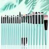 20Pcs/Set Eyeliner Makeup Brush Set Cosmetic Foundation Cosmetic Brushes Kit  for Cheeks Eye