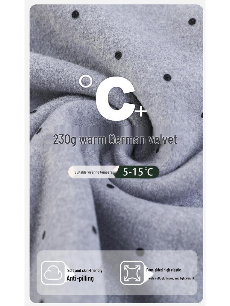 Women's Velvet Pajama Set - Thick, Sweet, and Cozy for Fall/Winter 2025