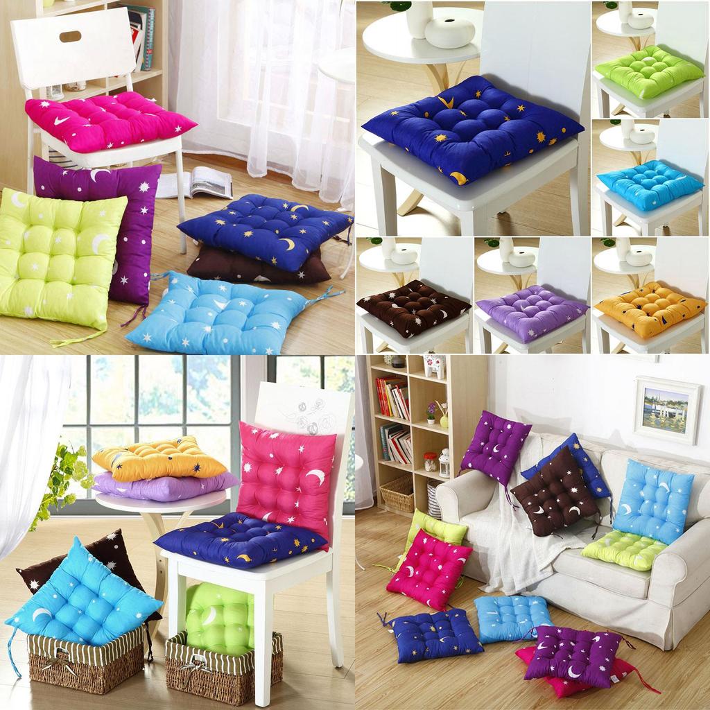 Plush Square Design Soft Chair Seat Pad Cushion For Comfortable Dining Experience