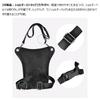 Whatna Leather Shoulder Bag for Men and Riding Waist Waist Motorcycle Crossbody Rider PU Leather Small Mini Crossbody Chest Size Women, Bag, Pouch,