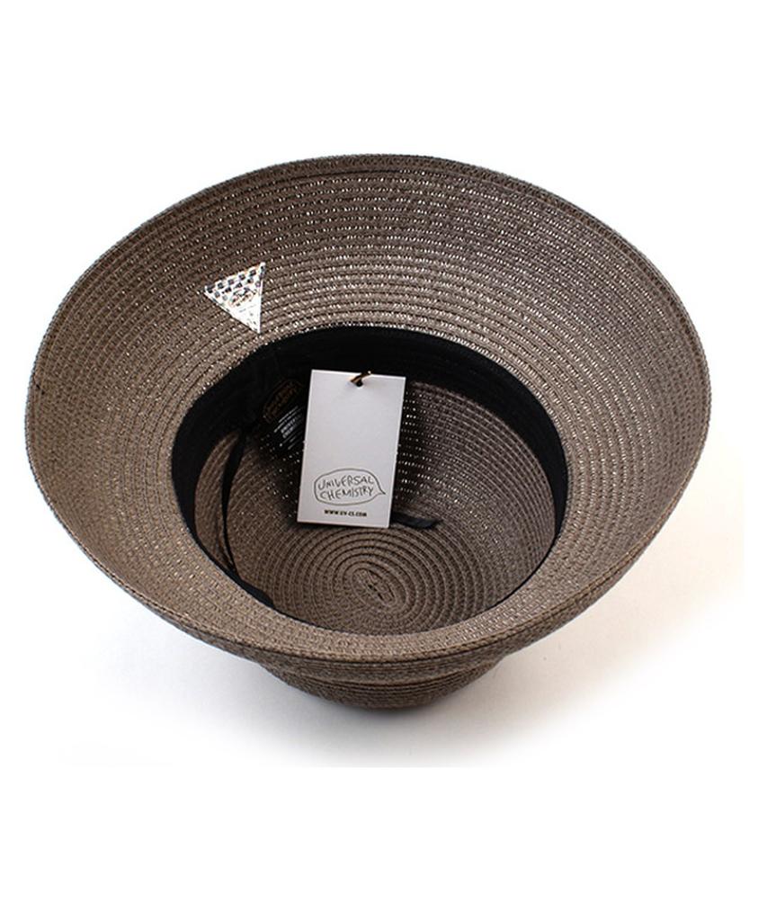 Summer Gray Bowl Panama Hat