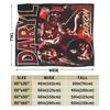 Daryl Dixon The Walking Dead Blanket Quality Warm Soft Throw Blanket Winter Kids Home Decor Fashion Bedspread