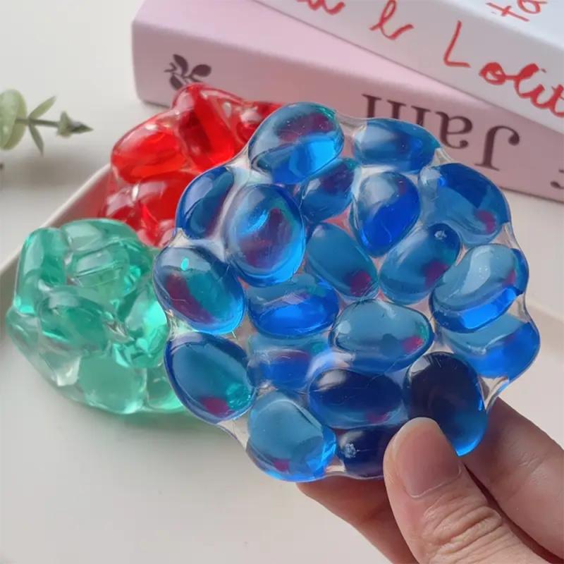 Squishy Bunter Geräusch-Stressball, Knuspriges Quetschspielzeug zur Angstlinderung, Formbares Fidget-Spielzeug für Erwachsene Kinder Entspannungsgeschenk