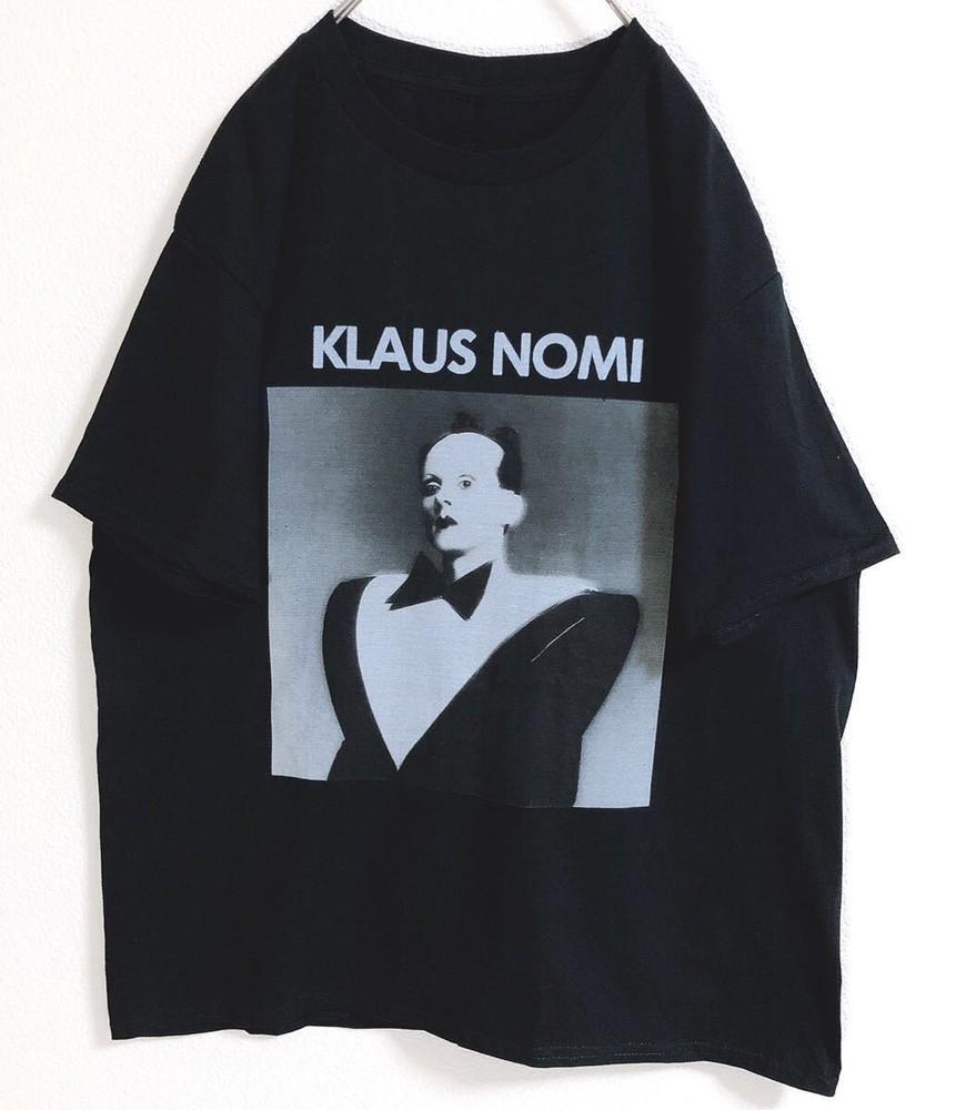 Vintage Simple Man Klaus Nomi Shirt Classic Black Men Unisex S-234XL Unisex T-Shirt XXXL