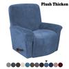 Battilo Copripoltrona Reclinabile Impermeabile Elastico Invernale in Peluche Copertura per Divano Pigro Copertura All-inclusive per Poltrone Massaggi Scozzese Copridivano