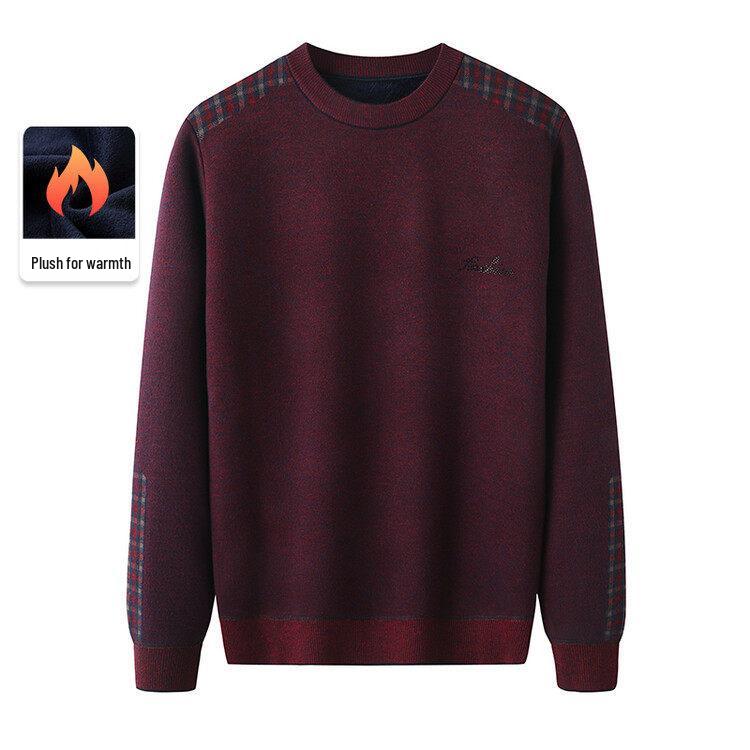 

Urban Winter Wool Round Neck Pullover Sweater L
