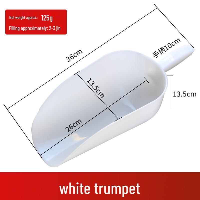 Tavuklar, Ördekler ve Domuzlar İçin Çok Amaçlı Su Ürünleri Yem Küreği - Ağır Hizmet Tipi Plastik