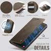 For Samsung Galaxy S26 Ultra Magnetic Case CASEME C49 RFID Blocking Detachable Wallet Leather Phone Cover