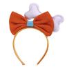 Headband Bow Bone Decoration Lightweight Elastic Stable Fit Headband Halloween Daily Wear Hair
