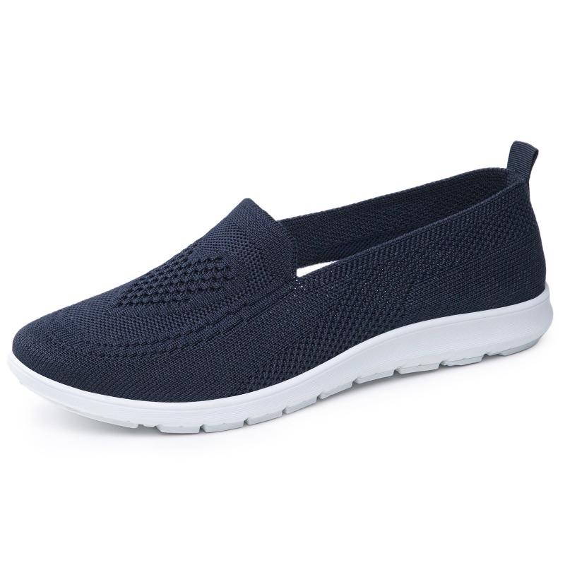 Beijing cloth shoes new women's shoes casual breathable flat-soled single shoes one pedal soft-soled shoes casual shoes