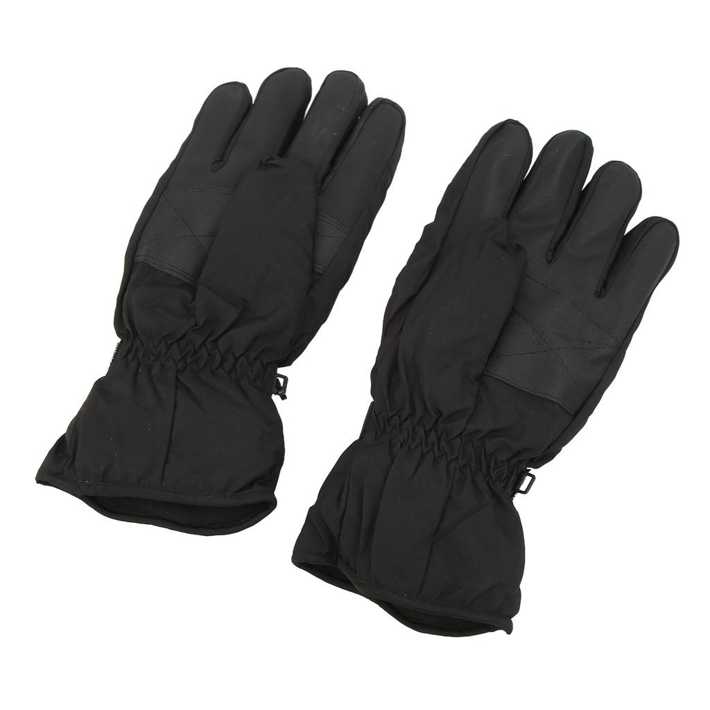 Electric Heated Gloves Polyester Waterproof Battery Powered Winter Heated Gloves for Skiing