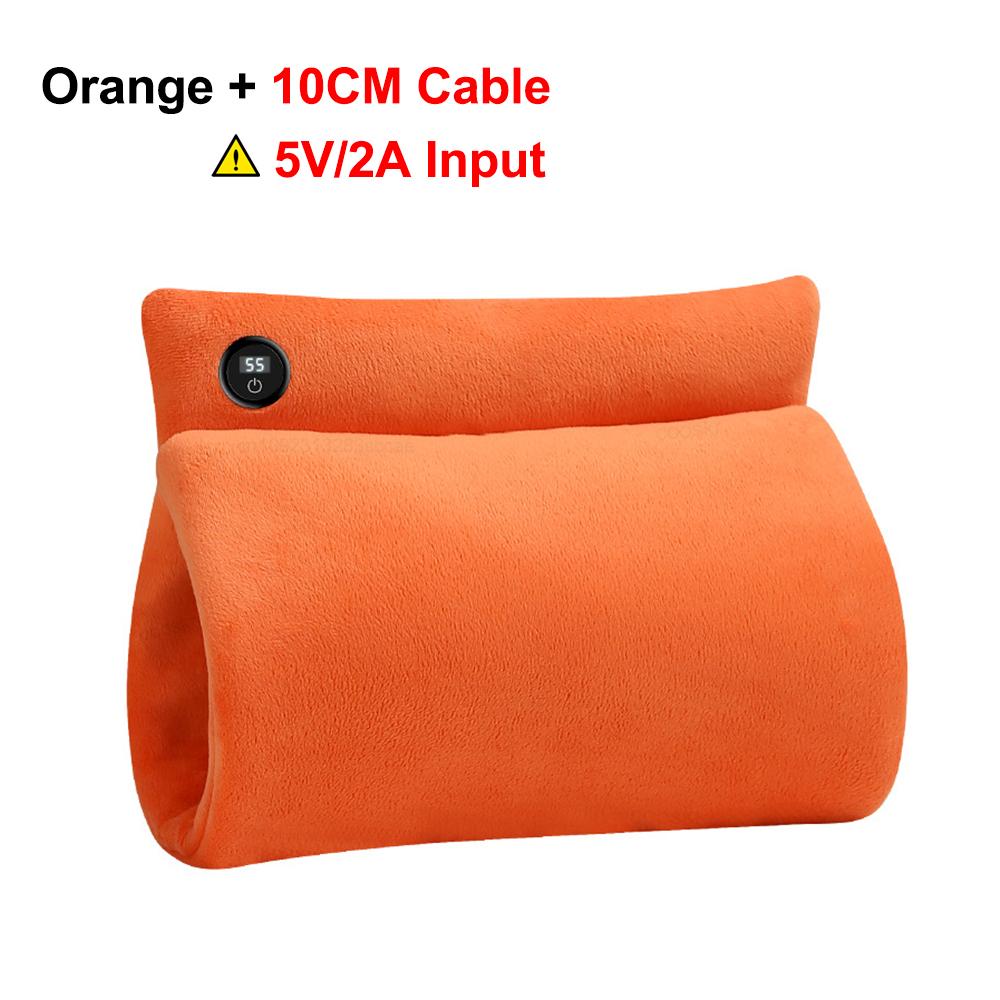 

Грелка для рук USB-электрическая грелка для рук Портативная грелка Зимняя графеновая ручная термоперчатка для рук Моющаяся карманная грелка для рук