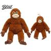 Cozy Plush Pillow Long-Armed Monkey Toy Soft Stuffed Animal Cute Emotional Support Cuddle Companion Gift for Kids Adults Doll