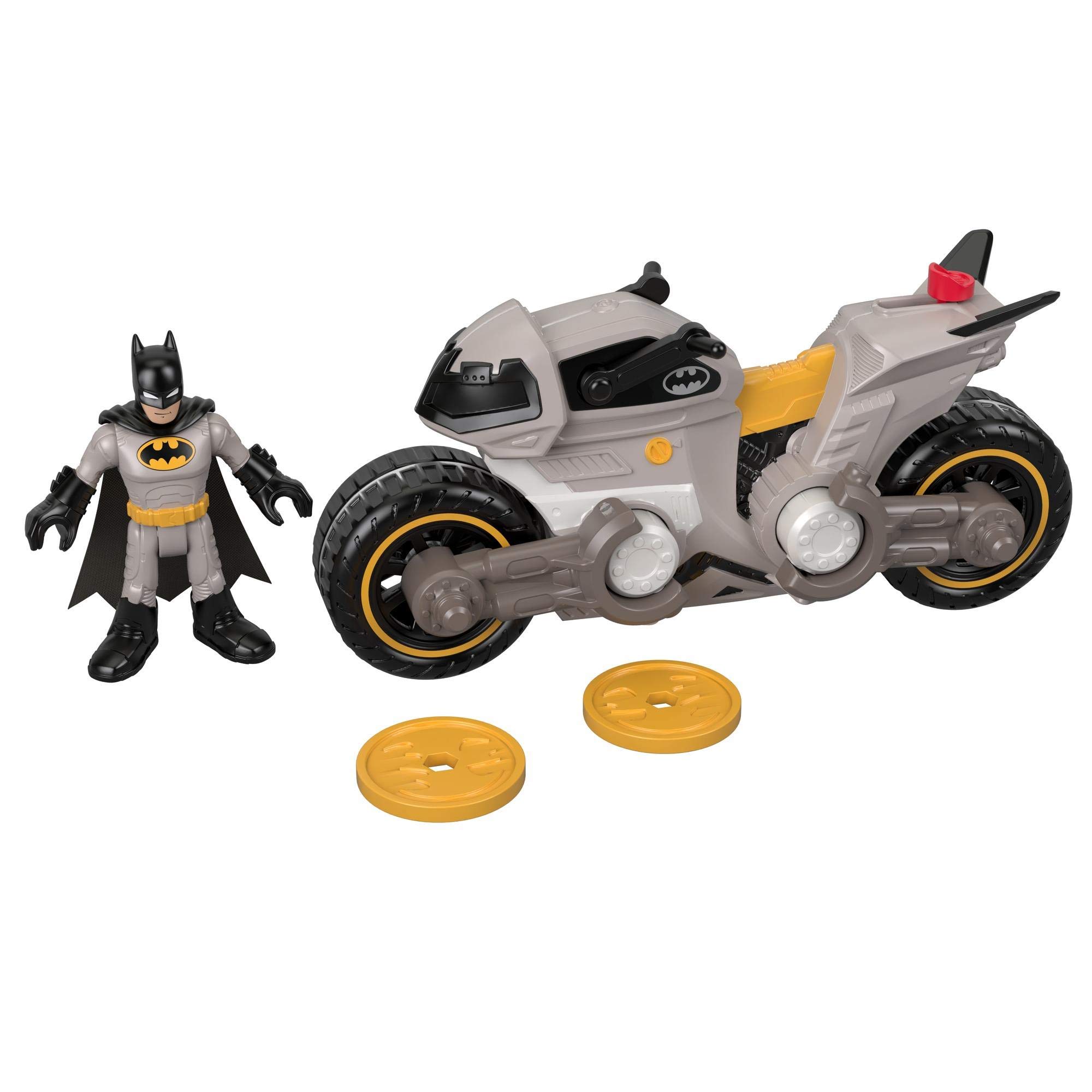

FXW89 IMAGINEXT DC Super Friends Batman Batcycle Multicolor Fisher-Price &