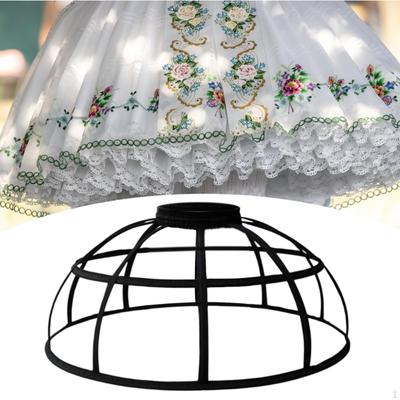 Damen Krinoline Unterrock Tournüre Petticoat für Ballkleid