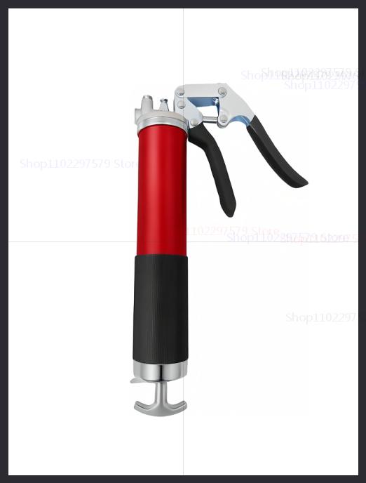 7000PSI Oil Grease Gun Kit Manual Pistol Grip Heavy Duty High-Pressure Pumping Coupler 400CC Greasing Injection for Automotive