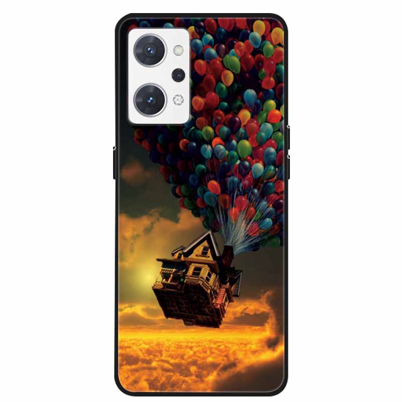 For Oppo Reno 7A 9A Case Phone Cover Soft Silicone Shockproof TPU Funda On For Oppo Reno9 A 5G Protection Capa Reno7 A / Reno9A