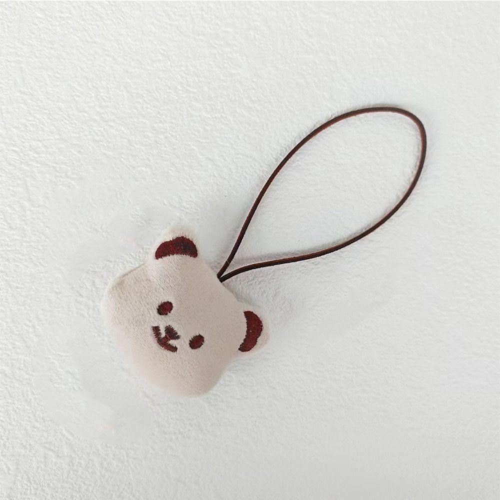 Cloth Bear Bag Pendant Cookie Animal Lanyard Casual Cue Backpack Decoration Decorations