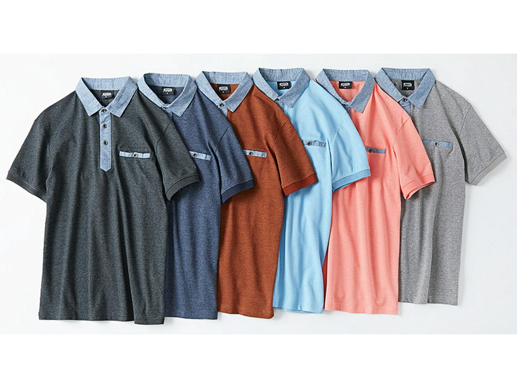 Men's Short Sleeve Turn-Down Collar Polo Shirt, Extra Large, Big Size - Hot-Selling Top