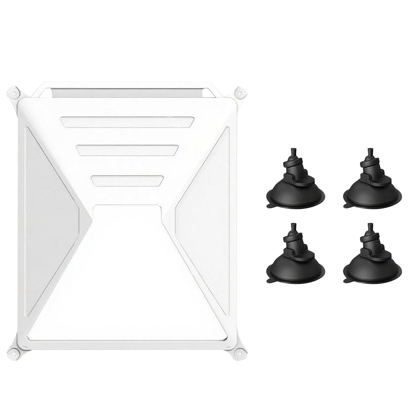 

Крепление на присоске для люка или окна автомобиля - Надежный монтажный комплект с сильным захватом для дома на колесах и путешествий - Гарантированный стабильный сигнал One Size белый