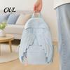 Large Bookbag Angel Wing Backpack for Women Girls, Lightweight Nylon School Portable Travel Bag Bag, Daypack Outdoor Commute Shape