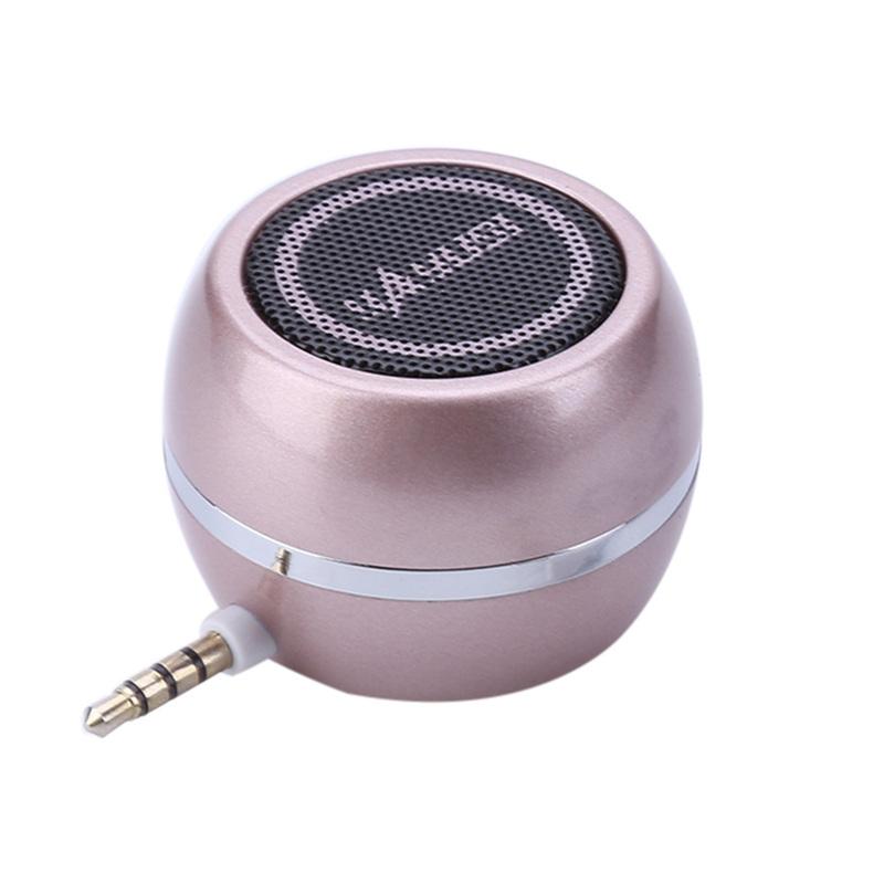 Mini Bluetooth Speaker 3.5mm AUX Jack Sound Amplifier Music Player Built-in Lithium Battery for Phone Notebook Laptop Tablet