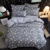 Cow Stripe Comforter Cover With Pillowcases Bedding Warm Comfortable Double Single ,Pillowcase Duvet Cover Sets Polyester