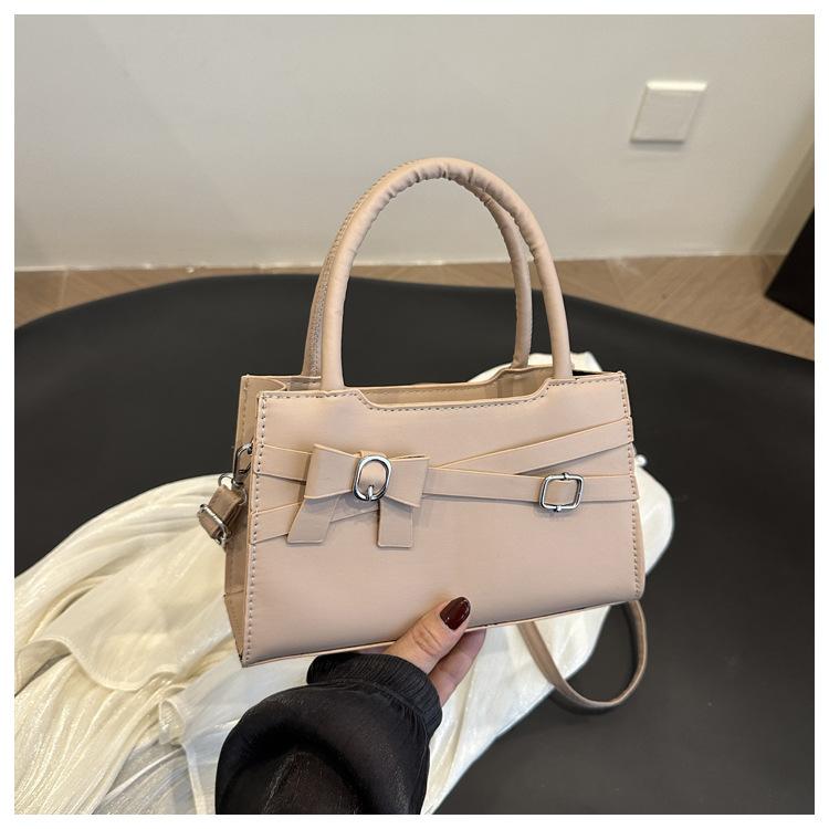 Spring Fashion Handbag Small Carry Bag for Women's New Simple Small Square Bag Versatile One-shoulder Crossbody Bag