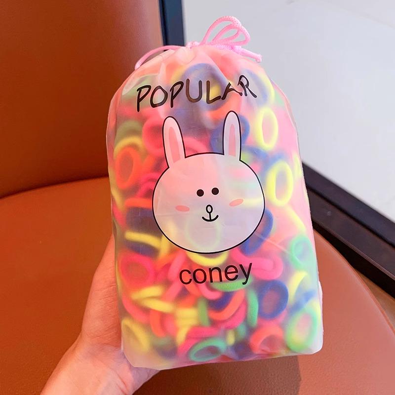 Children's Elastic Hair Ties: Small Rubber Bands for Girls and Babies