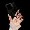 iPhone 17 Pro Max Gradient Magnetic Transparent Lens Stand Drop-Proof Case