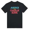 Justice for Charlie Kirk T-Shirt Tops tees Men's Women's, A True Patriot, Pray for Charlie Kirk Shirt #2