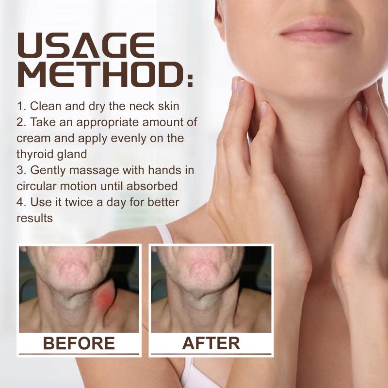 Body Swelling Relief Cream for Neck and Armpit Natural Lymphatic Soothing Cream Gentle Massage for Home Body Care